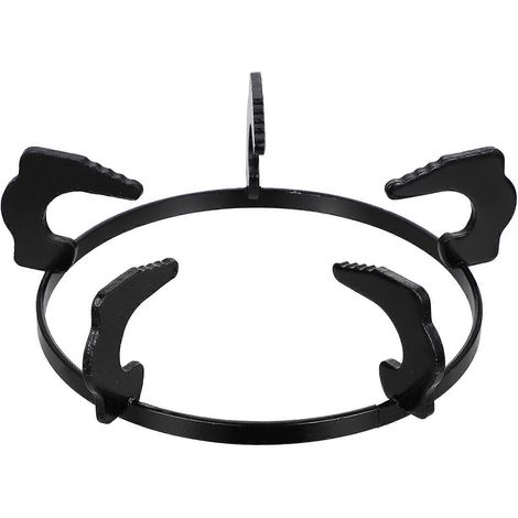 Professioneller Gasherdständer (1 Stück) Für Die Küche – 23 X 23 Cm – Schwarz