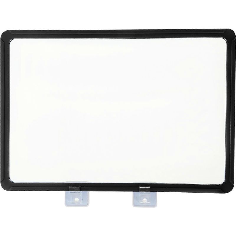 Regalschilder, Magnetische Preistafeln, Whiteboards, Mehrzweck-posterhalter – 31,00 X 21,40 X 1,00 Cm – Schwarz