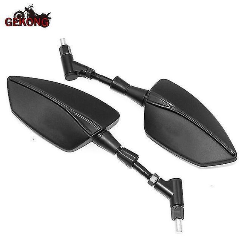 Cnc-gefräste Aluminium-seitenspiegel Für Suzuki Gsx-s750, Gsx-s1000 Und Gsx-s1000 Motorräder (alle Baujahre) – Schwarz, Ohne Logo