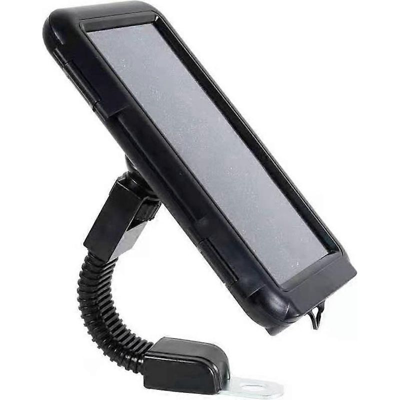 Verstellbare Handyhalterung Für Fahrräder Und Motorräder – 16,5 X 10 Cm – Schwarz