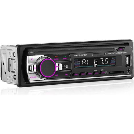 Freisprecheinrichtung Mit Mp3-funktion, Ukw-radio, Usb-anschluss Und Sprachsteuerung – 18,8 X 6 X 5,8 Cm – Schwarz
