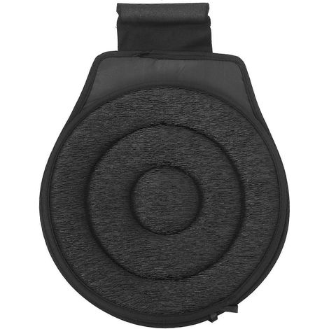 Drehbarer Autositz, Autositzmatte, Drehbares Autositzkissen Für Ältere Frauen – 43,00 X 38,00 X 1,00 Cm – Schwarz