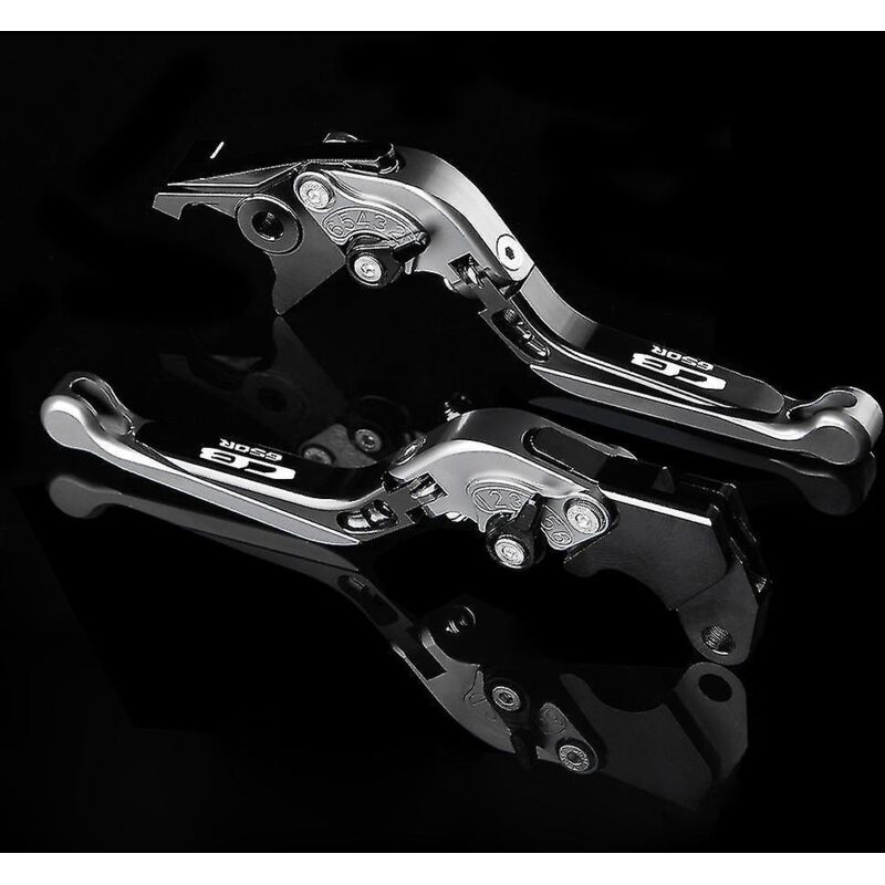 Verstellbare Griffe Für Honda Cb650r Motorrad (2019-2022-2021): Kurze Und Lange Brems- Und Kupplungshebel Aus Schwarzem Titan.