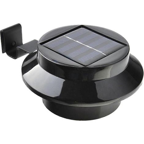 Solar-led-wandleuchte Für Garten, Zaun, Weißes Licht