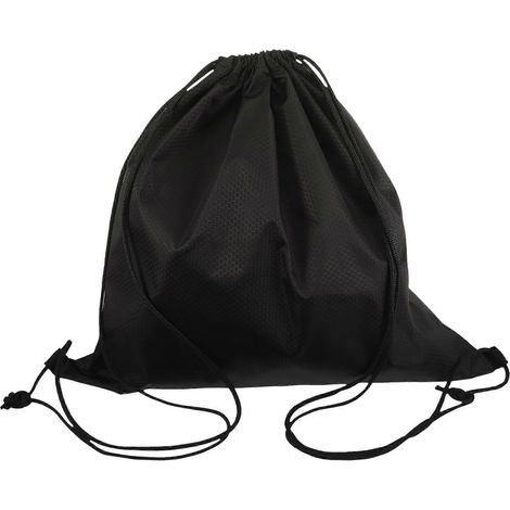 Tragbarer Helmbeutel Mit Kordelzug, Motorradhelm-aufbewahrungstasche – 50 X 48 Cm – Schwarz