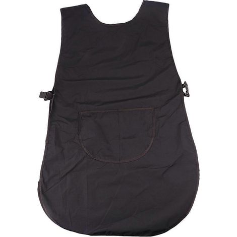 Friseurschürze/friseurhelfer-/kosmetiksalonschürze (schwarz) - 85 X 45 Cm - Schwarz