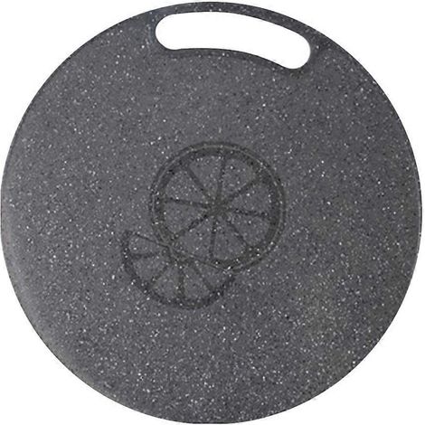 Rundes Schneidebrett Aus Kunststoff In Marmoroptik (1 Stück, 35 X 0,8 Cm) Für Obst Und Gemüse.