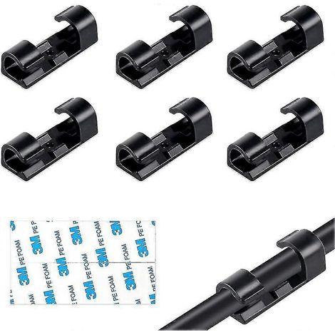 Kabelbinder, Kabelmanagement, 100 Kabelclips