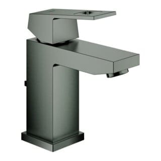 Grohe Waschtisch-Einhebelmischer Eurocube 1/2", S, m Abl.garn, hd graph. gebürstet