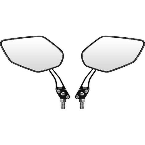 Fahrradrückspiegel Aus Aluminiumlegierung, Abs Und Glas