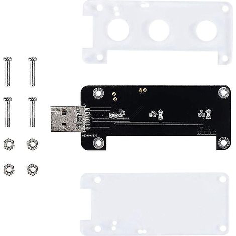 Usb-a-erweiterungsplatine Für Raspberry Pi Zero Mit Acrylständer