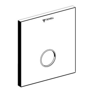 Schell Frontplatte LINUS SC-M für UP-Dusche, 180x180, edelstahl