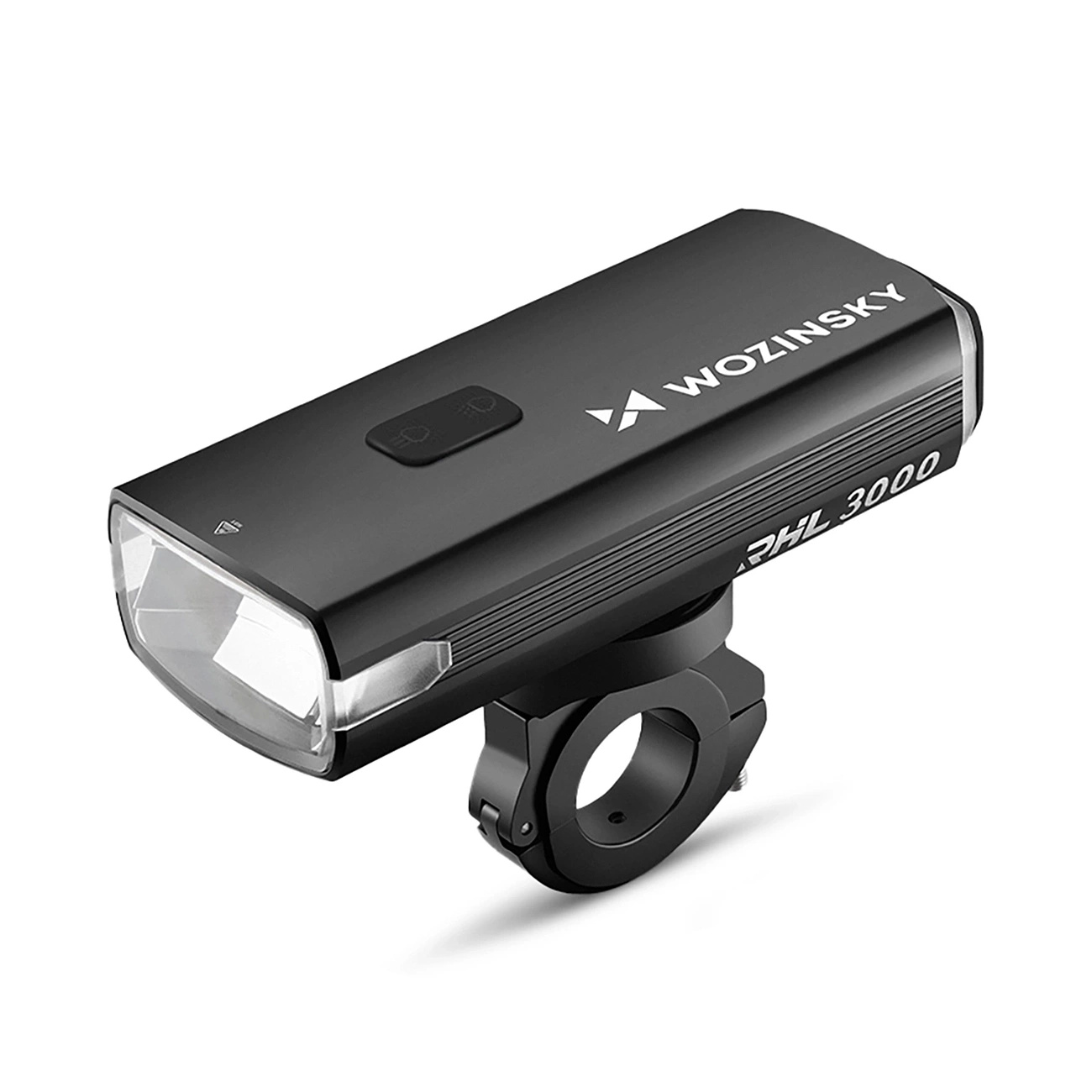 Fahrrad-frontlicht Mit Usb-c-kabel, 3000 Lm – Schwarz