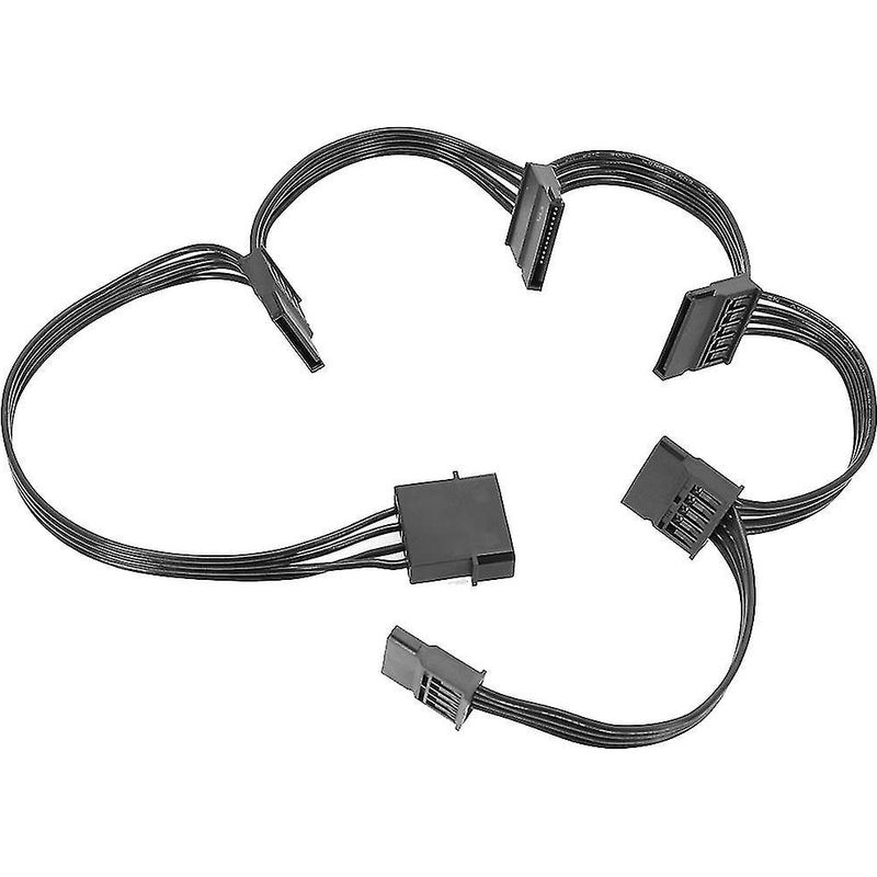 4-poliger Y-adapter – Ide 1 Auf 5 Weibliche Sata-verlängerung