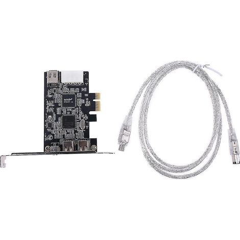 3-port Pcie Firewire Erweiterungskarte Für Express 1394b Und 1394a, Ti Xio2213b Chipsatzadapter Für Desktop-pc