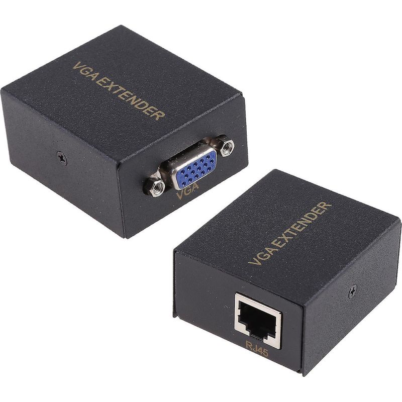 Vga-rj45-verlängerungskabel Für Monitore, Flüssige Videosignalübertragung, Auflösung 1920x1440p