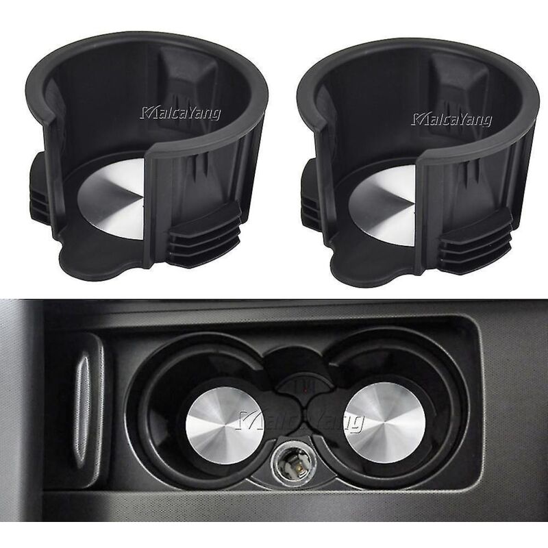 Getränkehalter Für Die Mittelkonsole Von Land Rover Discovery 5/4 Und Range Rover Sport (referenznummer Lr087454) - Set Mit 2 Verchromten Teilen.