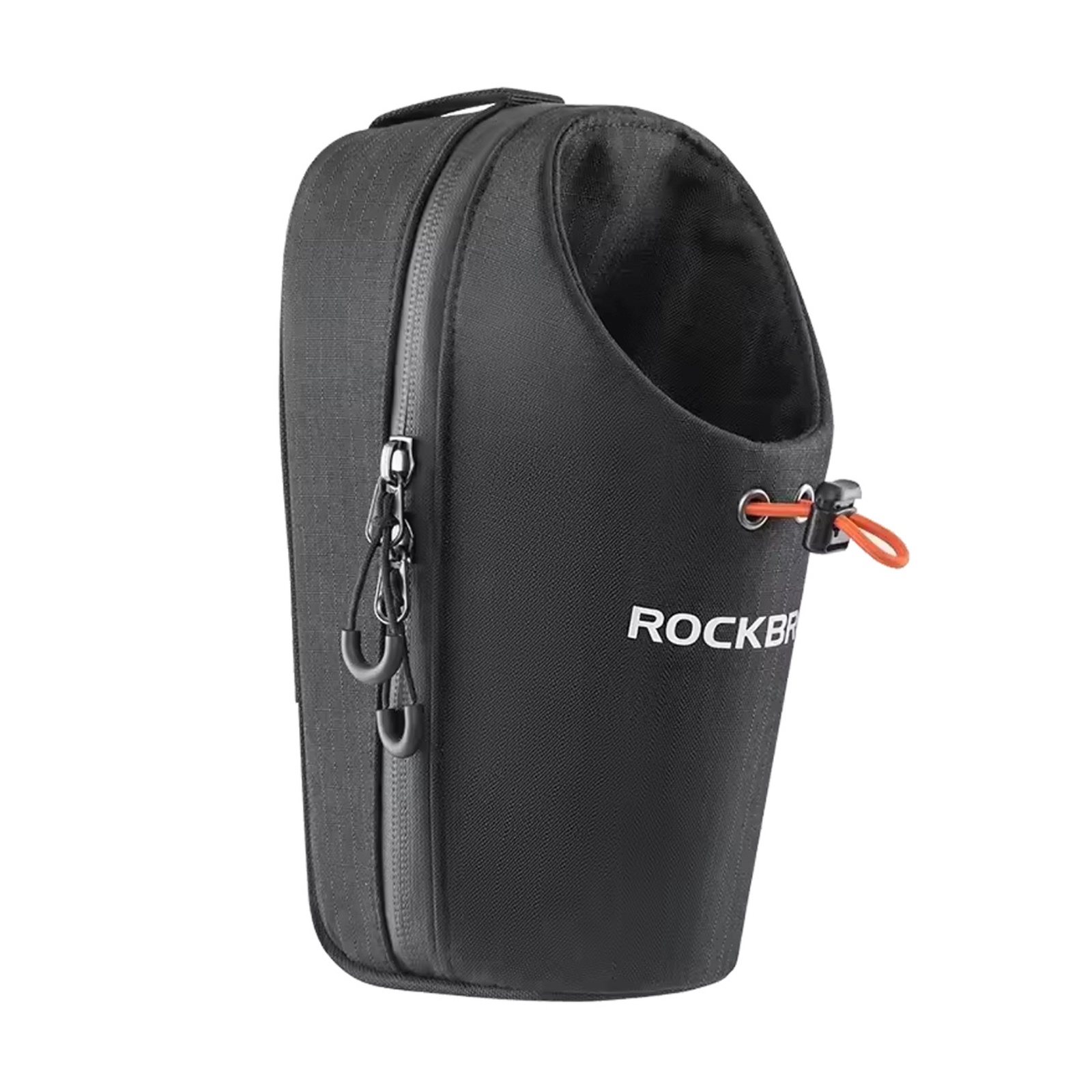 Lenkertasche Für Roller Mit 1,5-liter-flaschenfach – Schwarz