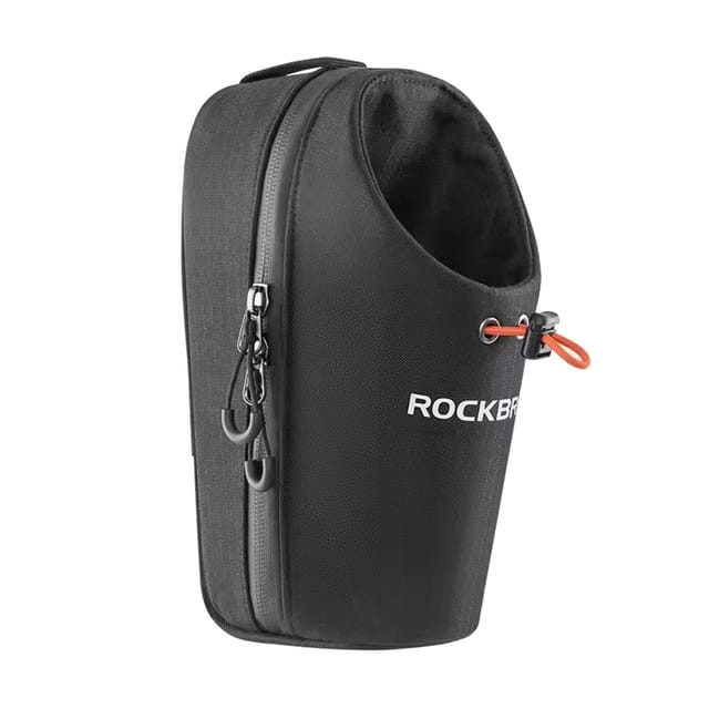 Lenkertasche Für Roller Mit 1,5-liter-flaschenfach – Schwarz