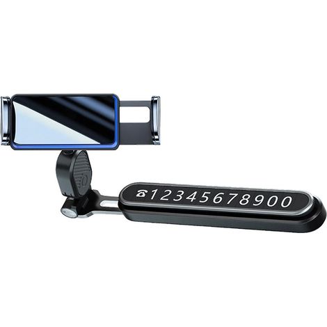 180° Drehbare Autotelefonhalterung Mit Temporärer Parkkarte