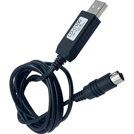 Schwarzes Usb-stromkabel Für Yaesu Ft-100 Und Ft-817nd
