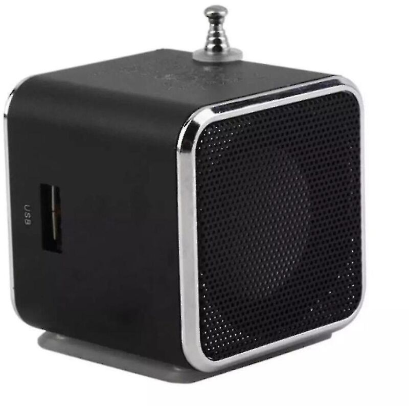 Neuer Mini-digital-internetradio-lautsprecher Aus Aluminium – Fm-empfänger, Sd-kartenleser Und Stereo-usb-anschluss