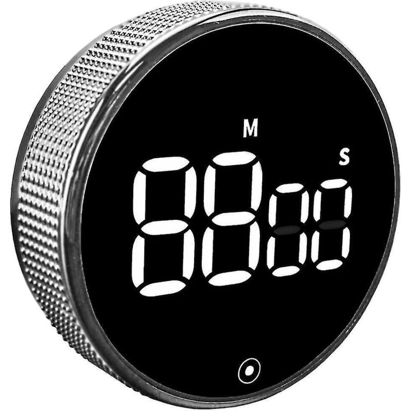 Digitaler Küchentimer Mit Lcd-display, Magnetischem Und Drehbarem Minutenzähler. Ideal Zum Kochen, Grillen, Lernen Und Für Sport.