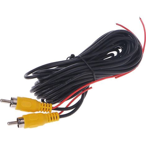 Rca-stecker-zu-stecker-aux-audio-/videokabel Für Rückfahrkamera, Dvd-/cd-player Und Auto-tv.