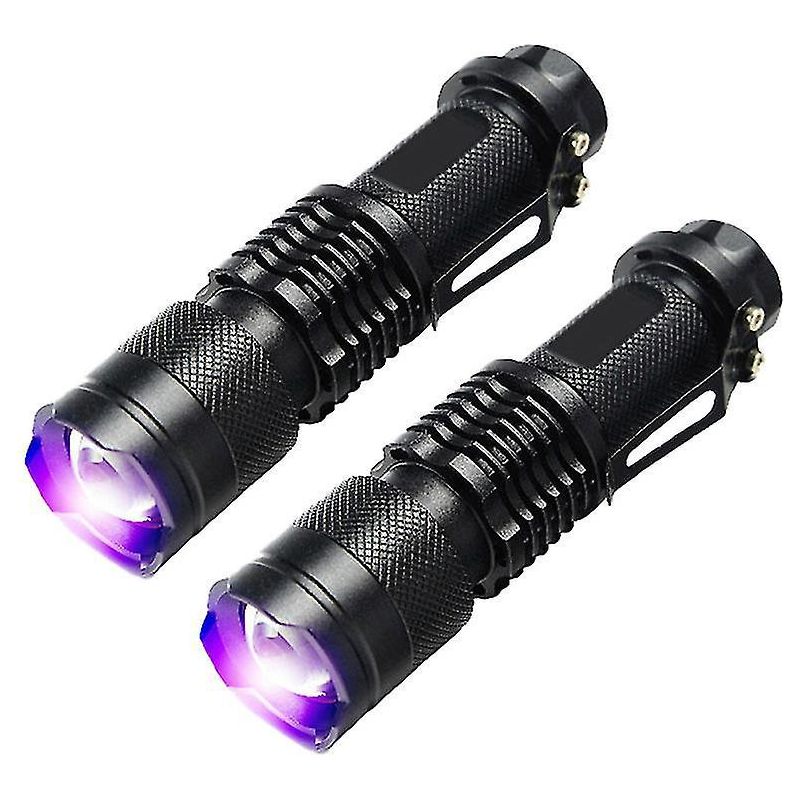 Set Mit 2 Uv-taschenlampen