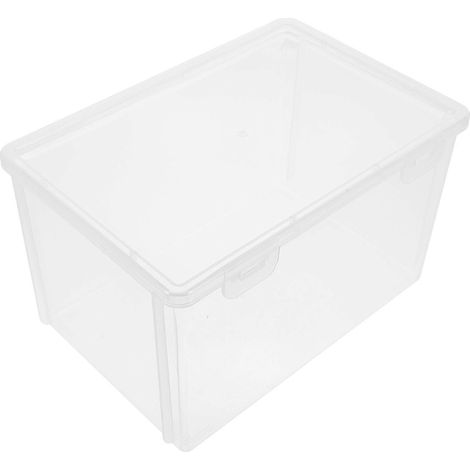 Brotdose Für Zuhause, Brotkasten Aus Kunststoff, Staubdichte Kuchenbox, Brotdose Für Den Kühlschrank – 21,3 X 14,7 X 12,7 Cm – Transparent