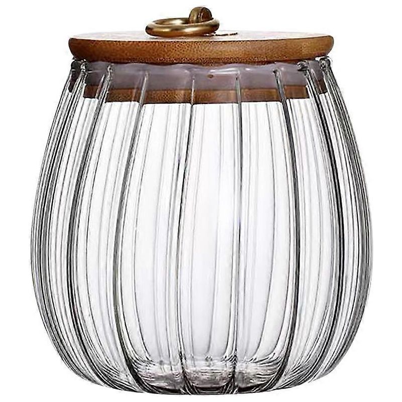 Luftdichter Vorratsbehälter, Müsliglas, Teeglas, Luftdichter Behälter – 13,00 X 10,5 Cm – Transparent
