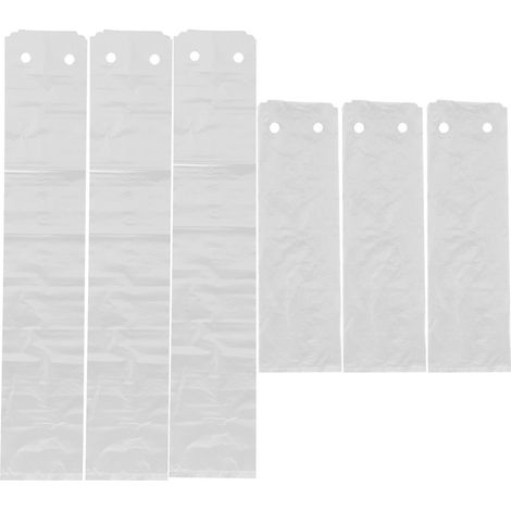 200 Wasserdichte Regenschirmhüllen, Einweg-regenschirmhüllen, Transparente Regenschirmtaschen (zufälliges Design) – 72,00 X 13,00 X 0,10 Cm – Transparent
