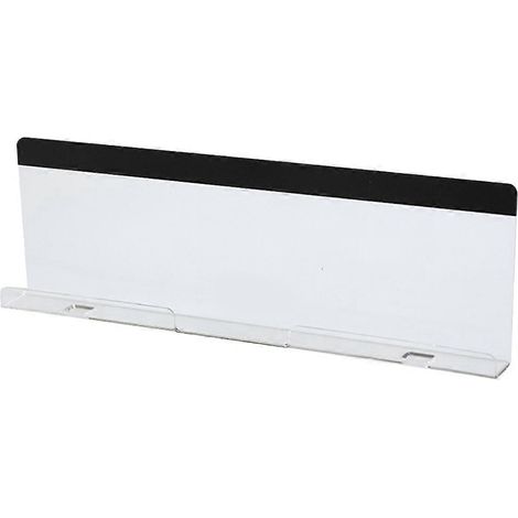 Notiztafel Für Den Computerbildschirm, Notizfeld Am Unteren Bildschirmrand, Erinnerungsnachricht – 26,00 X 8,20 X 2,30 Cm – Transparent