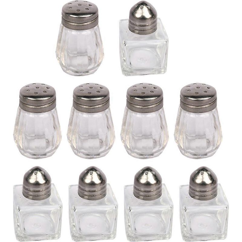 Set Mit 10 Gewürz- Und Saucengläsern, Tragbares Küchenzubehör – 4 X 3 Cm