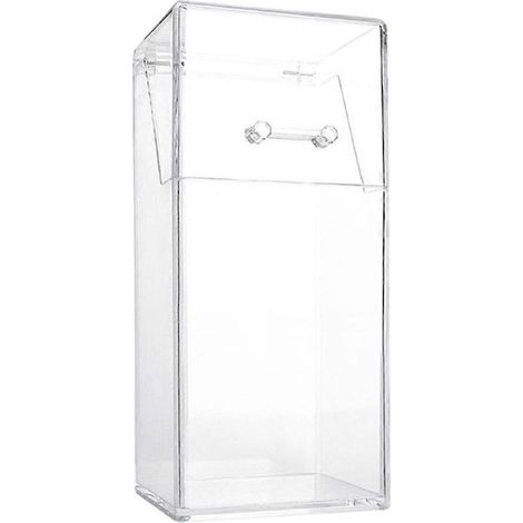 Make-up-pinselhalter Mit Deckel, Acryl-stiftehalter, Stifteorganizer, Stiftehalter, Bleistifthalter – 20,5 X 11 Cm – Transparent