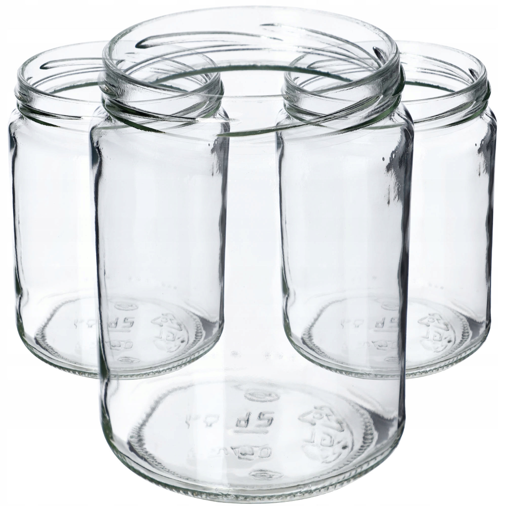 Pac500/82 Glasglas 500 Ml Für Einmalungen, Gurken, Honig, Liköre, Saucen Fi82