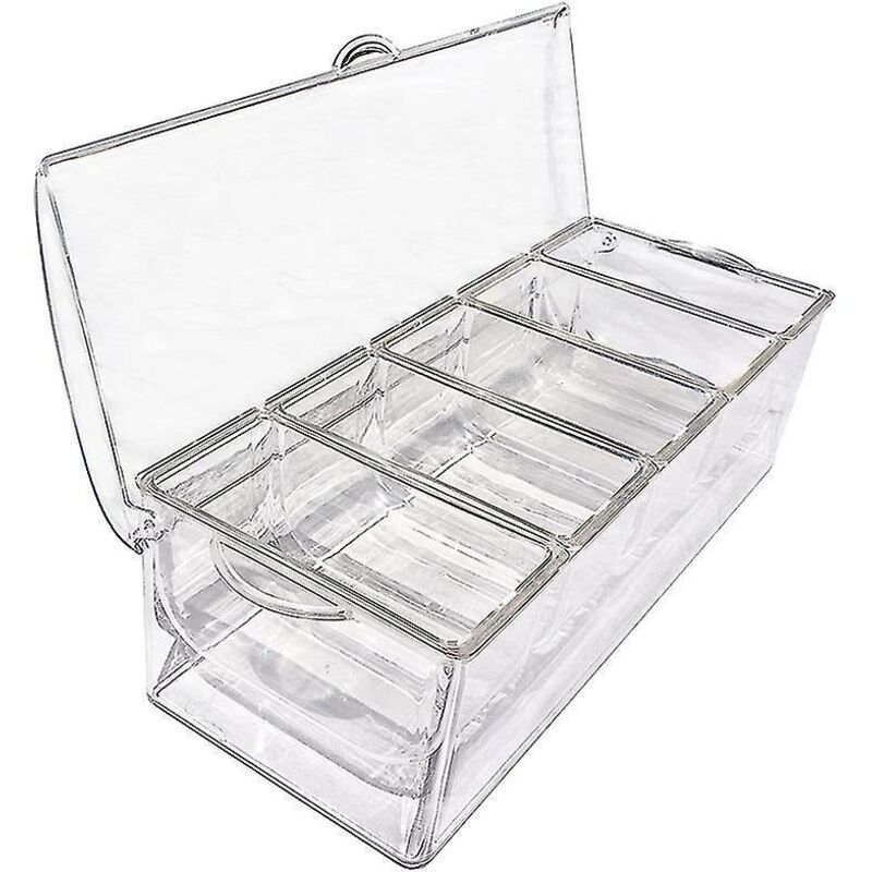 5-teiliger Gewürzständer Für Kühlschränke - Serviertablett Mit 5 Herausnehmbaren Tabletts