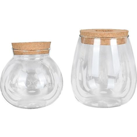 Glasblumentöpfe