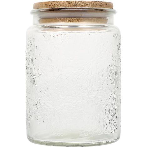 1 Geprägtes Vorratsglas