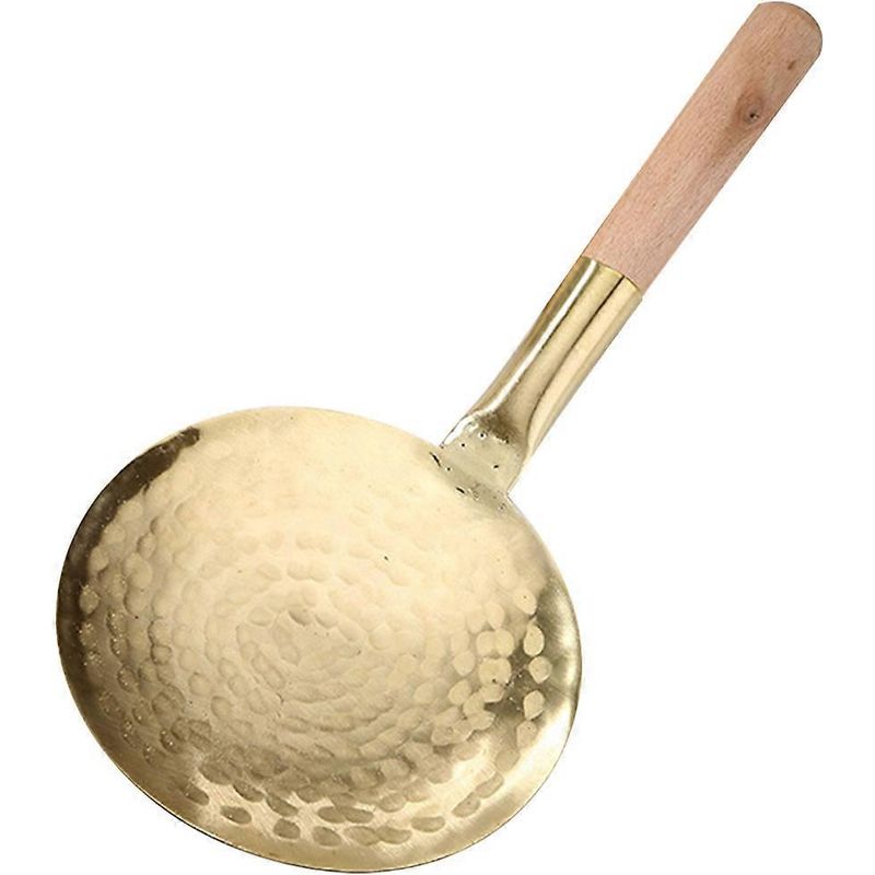 Küchen-tofulöffel, Multifunktionaler Tofulöffel, Praktische Küchenkelle, Handlicher Tofulöffel – 21,5 X 10 X 1,5 Cm – Gold