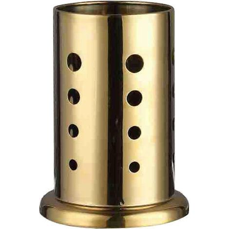 Essstäbchenhalter Aus Edelstahl (1 Stück) – Besteckorganizer Für Zuhause – 17,2 X 12,5 Cm – Gold