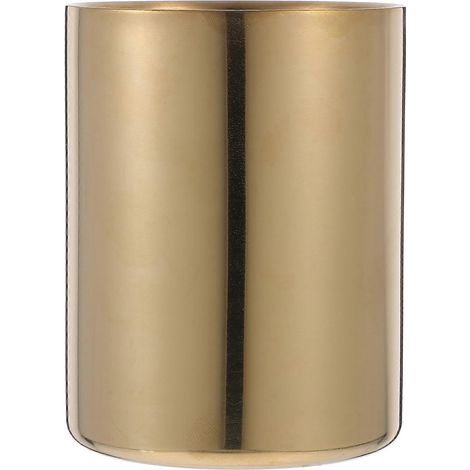 Stiftehalter Für Den Schreibtisch, Metall-stifteorganizer, Stifteetui, Multifunktionaler Make-up-pinselhalter – 10,50 X 8,00 X 8,00 Cm – Gold