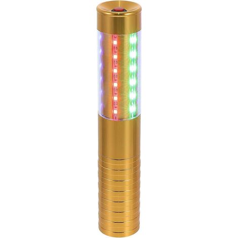 Led-leuchtstab Für Clubs/bars, Ideal Für Partys. – 23 X 4,1 X 4,1 Cm – Gold