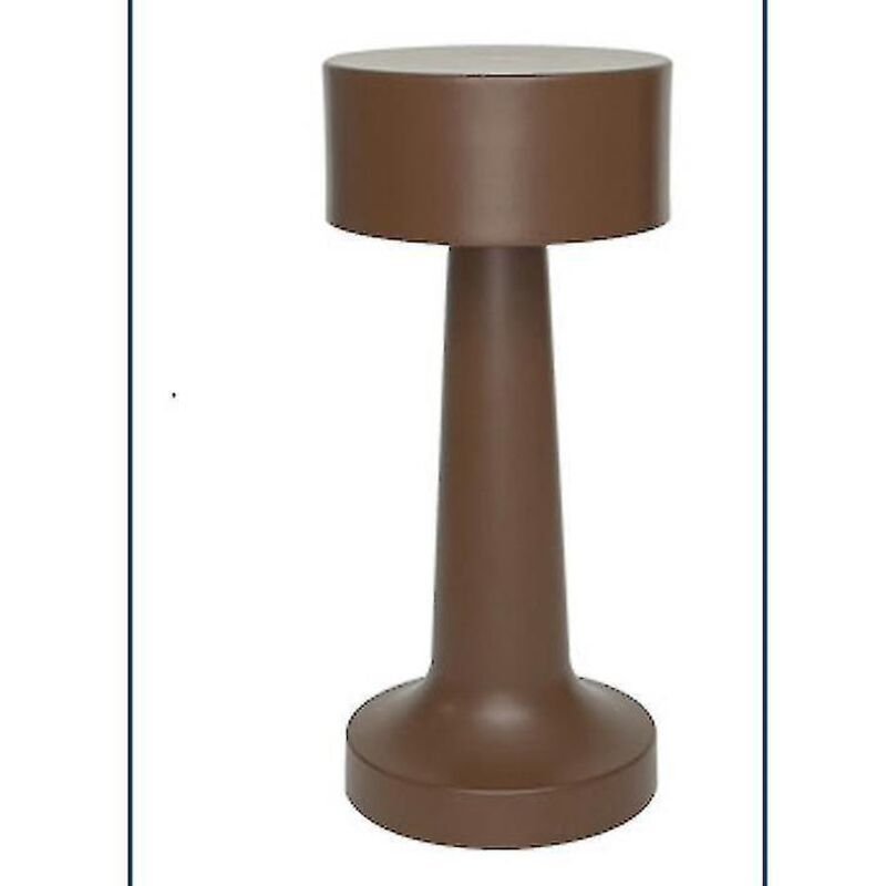 Wiederaufladbare, Berührungsempfindliche Tischlampen (gold) - C-brown