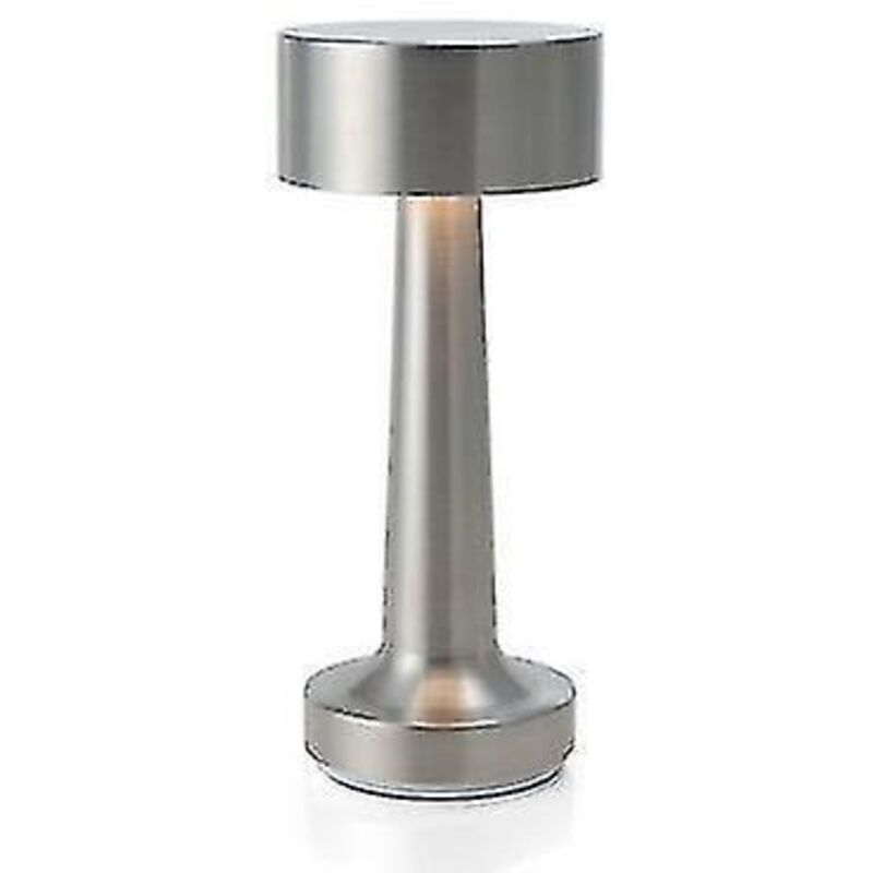 Wiederaufladbare, Berührungsempfindliche Tischlampen (gold) - C-silber