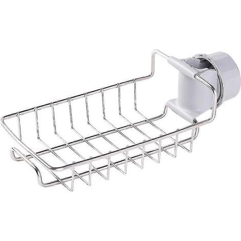 Ablage Für Wasserhähne, Spülbecken-organizer, Schwammhalter Aus Edelstahl Für Spülbeckenarmaturen, Spülbecken-organizer Für Küchen- Und Badezimmeraccessoires