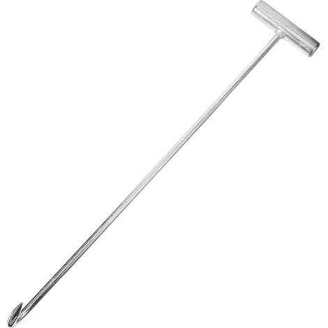 50 Cm Schachtdeckel-hebehaken, T-haken Zum Anheben – 50,00 X 9,30 X 6,50 Cm – Silber