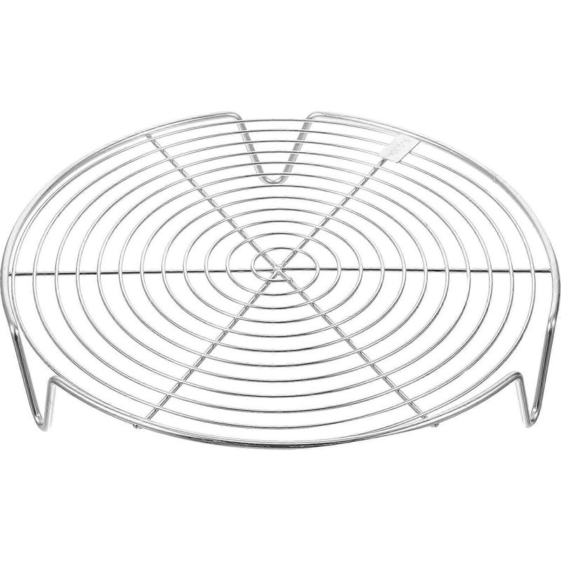 Runder Dampfgarerständer Aus Edelstahl, 3-beiniger Dampfkorb – 21,5 X 21,5 Cm – Silber