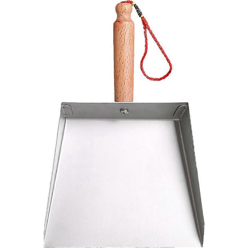 Haushalts-kehrschaufel, Kleine Kinder-kehrschaufel, Edelstahl, Kurzer Griff – 21,00 X 14,00 X 4,00 Cm – Silber
