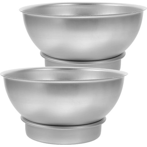 Set Aus 2 Halbkreisförmigen Kuchenformen Aus Aluminiumlegierung Für Kuchen, Hamburger Und Andere Dekorationen Mit Fußball- Und Basketballmotiven. – 16 X 16 Cm – Silber
